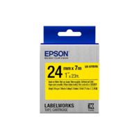 Epson Epson LK-6YBVN Vinyl szalag 24mm / 7m - Sárga alapon fekete