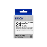 Epson Epson LK-6WBVN Vinyl szalag 24mm / 7m - Fehér alapon fekete