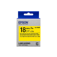 Epson Epson LK-5YBVN Vinyl szalag 18mm / 7m - Sárga alapon fekete