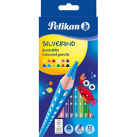 Pelikan Pelikan: Trio Silverino színes ceruza (12 db/csomag)