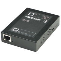 Intellinet Intellinet 560443 Power over Ethernet (PoE+) Splitter Fekete