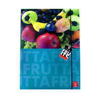 Pigna Pigna: Fruits gyümölcsös A4 irattartó doboz - Kék vegyes gyümölcs