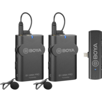 Boya Boya BY-WM4 Pro-K4 Univerzális vezetéknélküli mikrofon szett (2 adó + vevő)