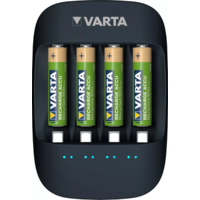 Varta Varta Eco Charger 4x AA/AAA NiMH Akkumulátor Töltő + 4db AAA 800mAh Ceruzaelem