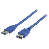 Valueline ValueLine VLCP61010L30 USB 3.0 hosszabbító kábel 3m Kék