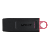 Kingston Kingston 256GB Traveler Exodia USB 3.0 Pendrive - Fekete/Rózsaszín