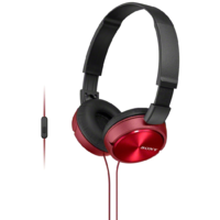 Sony Sony MDR-ZX310AP mikrofonos fejhallgató - Piros