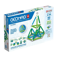 Geomagworld Geomag: Classic Green Line mágneses építőjáték 60 darabos készlet