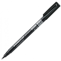 Staedtler Staedtler Lumocolor 0,4mm CD/DVD Marker (10 db/csomag) - Fekete