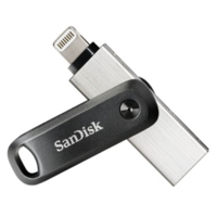 Sandisk Sandisk 64GB iXpand Flash Drive Go USB 3.0/Lightning Pendrive - Fekete/Ezüst