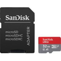 Sandisk SanDisk 32GB Ultra Android microSDHC UHS-I CL10 memóriakártya + Adapter