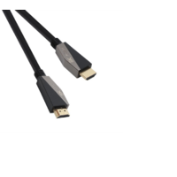 VCOM VCOM HDMI 2.1 - HDMI 2.1 kábel 2m Fekete/Ezüst
