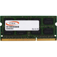 CSX CSX 4GB /1066 DDR3 SoDIMM Notebook memória