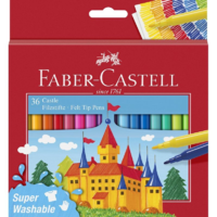 Faber-Castell Faber-Castell Castle Filctoll készlet - Vegyes színek (36 db / csomag)