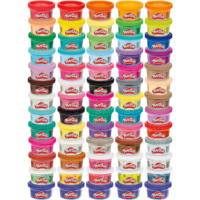 Hasbro Hasbro Play-Doh 65 darabos születésnapi gyurma 28g - Vegyes színek