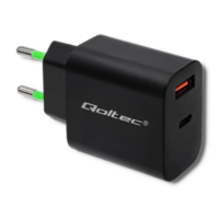 Qoltec Qoltec 51713 Hálózati Micro-USB töltő (5V / 3A)