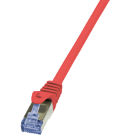 Logilink LogiLink CAT6A S/FTP Patch Cable PrimeLine AWG26 PIMF LSZH red 0,50m