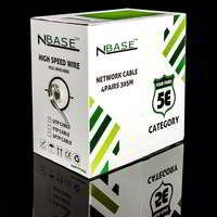nBase nBase UTP CAT5e fali kábel 305m Szürke