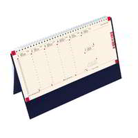 Toptimer Toptimer 297 x 138 mm 2022 Asztali naptár - Kék