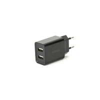 Gembird Gembird EG-U2C2A-03 Hálózati USB töltő (5V / 2.1A) - Fekete