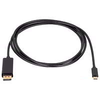 Akyga Akyga AK-AV-16 DisplayPort - USB-C kábel 1.8m Fekete
