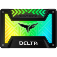 TeamGroup TeamGroup 512GB T-Force Delta RGB Lite (5V) 2.5" SATA3 SSD - Fekete