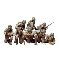 Tamiya Tamiya German Panzer Grenadiers katonai figurák műanyag makett