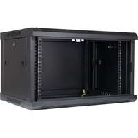 Inter-Tech Inter-Tech SMA-6406 Fali rack szekrény 6U 600 x 450mm - Fekete