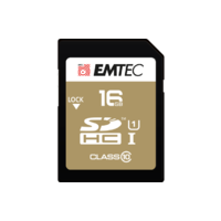 Emtec Emtec 16GB Elite Gold SDHC UHS-I CL10 Memóriakártya