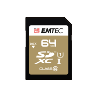 Emtec Emtec 64GB Elite Gold microSDHC UHS-I CL10 Memóriakártya + Adapter