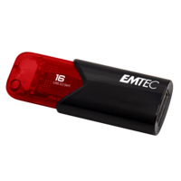 Emtec Emtec 16GB B110 Click Easy USB 3.2 Gen 1 Pendrive - Fekete/Piros