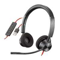 Plantronics Plantronics Blackwire C3320 USB-A Stereo Headset - Fekete