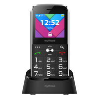 myPhone myPhone Halo C Dual SIM Mobiltelefon - Fekete