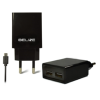 Beline Beline 0011 Hálózati 2xUSB-A töltő (5V / 2A) + 1m Micro-USB töltőkábel