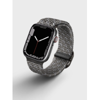 Uniq Uniq Aspen Designer Edition Apple Watch S3/4/5/6/7 Fonott szíj 42/44/45mm - Szürke