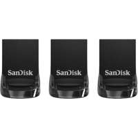Sandisk Sandisk 32GB Ultra Fit USB 3.1 Pendrive - Fekete (3db / csomag)
