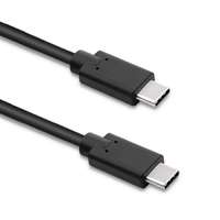 Qoltec Qoltec Perfect Connection USB-C apa - USB-C apa 3.1 Adat és töltőkábel - Fekete (3m)