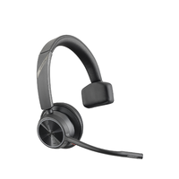 Plantronics Poly Voyager 4310 UC USB-A/Wireless Headset - Fekete