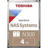 Toshiba Toshiba 4TB N300 SATA3 3.5" NAS HDD (Bulk)