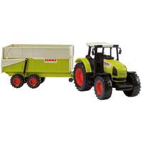 Dickie Toys Dickie Toys Claas Ares traktor pótkocsival - Zöld