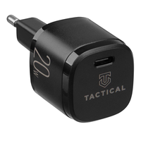 Tactical Tactical Base Plug Mini Hálózati USB-C töltő - Fekete (20W)