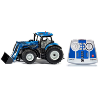 Siku Siku New Holland T7.315 távirányítós traktor markolóval (1:32) - Kék
