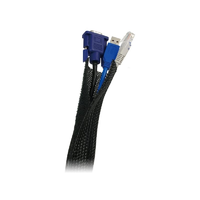 Logilink LogiLink KAB006 Tépőzáras kábel kötegelő/kábelrendező 1.8m - Fekete