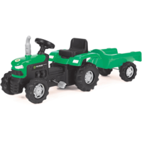 Buddy Toys Buddy Toys Pedálos traktor utánfutóval - Zöld