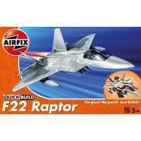 Airfix Airfix QUICKBUILD F-22 Raptor vadászrepülőgép műanyag modell (1:72)