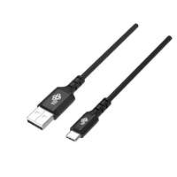 TB TB USB-A apa - USB-C apa 2.0 Adat és töltő kábel - Fekete (1m)