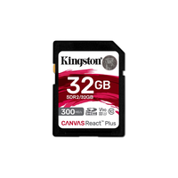 Kingston Kingston Canvas React Plus 32GB SDXC UHS-II Memóriakártya