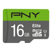 PNY PNY 16GB Elite microSDHC UHS-I CL10 Memóriakártya + Adapter