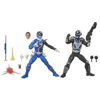 Hasbro Hasbro Power Rangers Lightning Collection S.P.D. B-Squad Blauer Ranger Vs A-Squad Blauer Ranger figurák