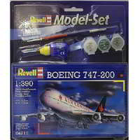 Revell Revell Set Boeing 747-200 Utasszállító repülőgép műanyag modell (1:390)